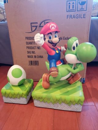 First 4 Figures Mario On Yoshi Exclusive Statue 41 Low Number 2020