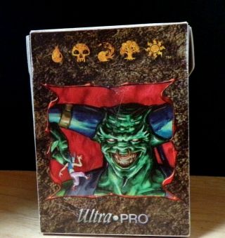 Ultra Pro Magic the Gathering deck box featuring black lotus and juzam djinn 2