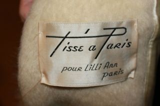 1960s vintage Paris Lilli Ann Silver Fox Fur Coat 5