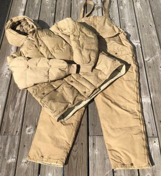 Vintage Eddie Bauer Kara Koram Arctic Goose Down Parka Jacket Pants Puffer Xl