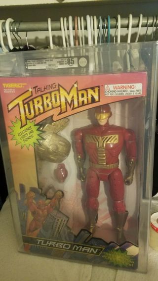 Afa 85 Turboman From Jingle All The Way 13.  5 " Talking Action Figure Graded Rare