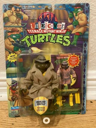 Teenage Mutant Ninja Turtles Tmnt Undercover Donatello Figure Playmates1994 Rare