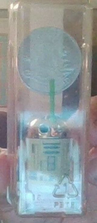 Vintage Star Wars R2d2 R2 - D2 Pop Up Light Saber W/coin Last 17 Kenner Jedi
