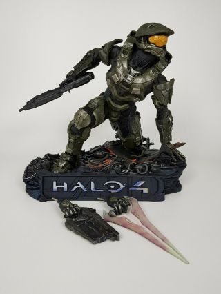 Halo 4 The Master Chief Resin Statue Mcfarlane Toys Exclusive - Le 344/950