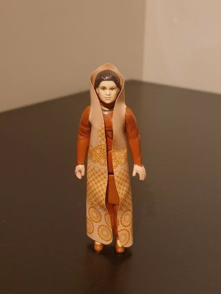 Vintage Star Wars Princess Leia Bespin Action Figure Coo Removed Turtle Neck