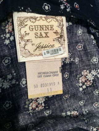 Vintage Gunne Sax maxi dress with jacket 5