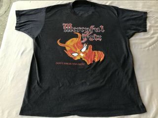 Vintage Mercyful Fate Don’t Break The Oath Concert Us Tour Shirt W/ King Diamond
