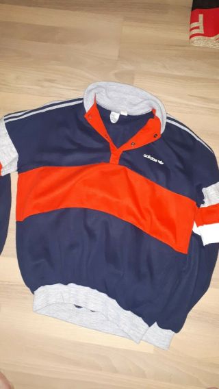 Adidas Herren Pullover 80er Jahre Vintage L