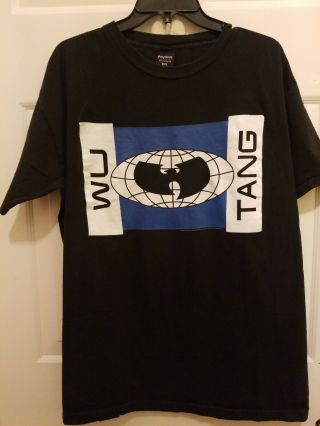 1997 Wu Tang Clan Forever Vintage Tour T - Shirt 90s Hip Hop Polygram Black Xxl