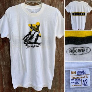 Vintage Ken Roberts T - Shirt (motorcycle,  Yamaha,  Road Racing,  Kenny Roberts)