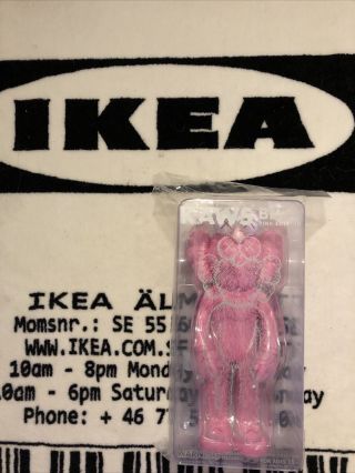 Kaws Bff Pink Edition Open Edition Vinyl Figure Pink -