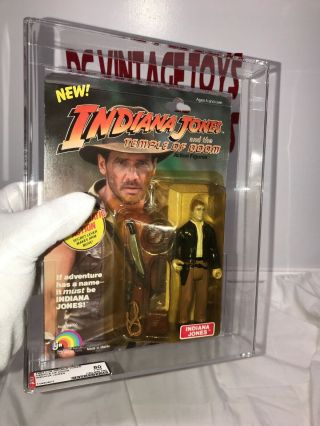 Vintage 1984 Ljn Indiana Jones And The Temple Of Doom Afa 80/85/80