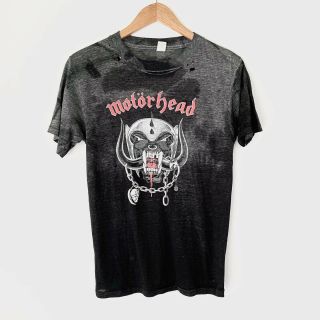 1982 Motorhead Uk Tour Band Rock Tee Shirt 1980s 80s Heavy Metal