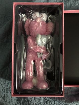 KAWS TAKE PINK FIGURE FAST NOW IN HAND 4
