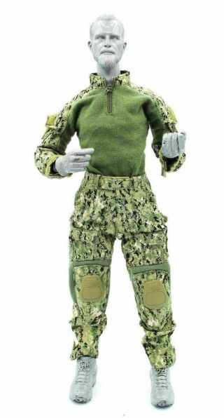 1/6 Scale Toy Us Navy - Nsw Marksman - Aor 2 Camo Uniform Set