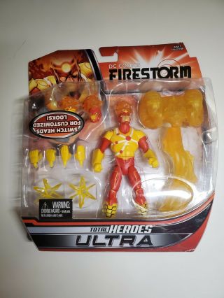 Dc Comics Firestorm Total Heroes Ultra - 6 " Action Figure Adult Collector