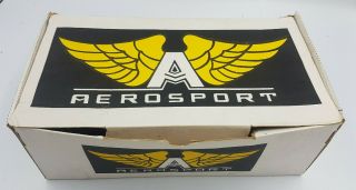 Aero Sports Shoes Aerosport Vintage Box Only Rare 80s 90s Size 11 Packaging