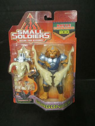 1998 Small Soldiers Battle Changing Archer Action Figure Gorgonite Kenner