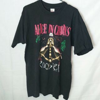 Rare 1993 Vintage Alice In Chains Rooster Double - Sided T - Shirt - Size Xl Authentic