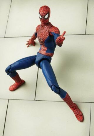 Medicom Toy Mafex No.  004 The Spider - Man 2 Spider - Man Dx Set Figure