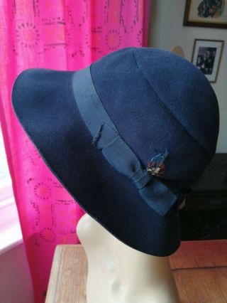 1940s Vintage Felt Hat