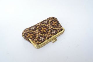 Vintage 1960s Welsh Tapestry Wool Coin Purse 2