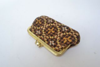 Vintage 1960s Welsh Tapestry Wool Coin Purse 3