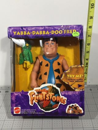 1993 Mattel The Flintstones Yabba Dabba Doo Fred