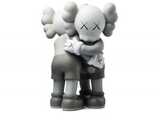 Kaws Together Vinyl Figure Grey 100 Authentic Pre Owned
