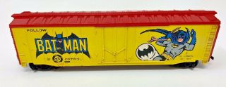 Vintage 1977 TYCO Trains - Batman Box Car - DC Comics - HO Scale 2
