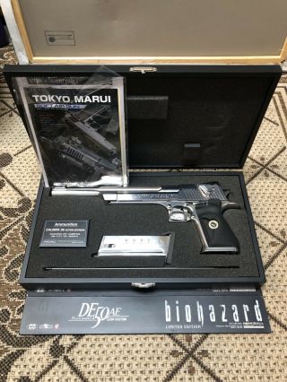 Resident Evil Biohazard Ltd Ed.  Desert Eagle 50ae 10” Leon Custom Gun