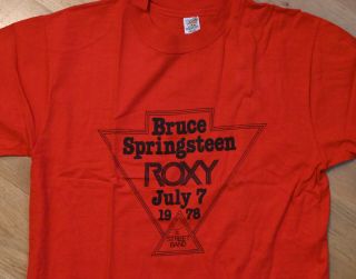 1978 Bruce Springsteen Vtg Rock Concert Tour Tee T - Shirt (l) Rare 70 