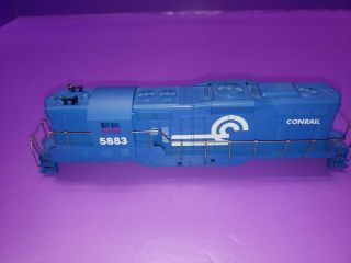 Parts Ho Scale Athearn Gp - 9 Conrail Locomotive Casing And Parts