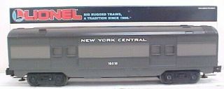 Lionel 6 - 16016 York Central Baggage Car Ln/box
