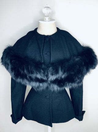 Spectacular 1950s Lilli Ann Jacket Coat Vintage