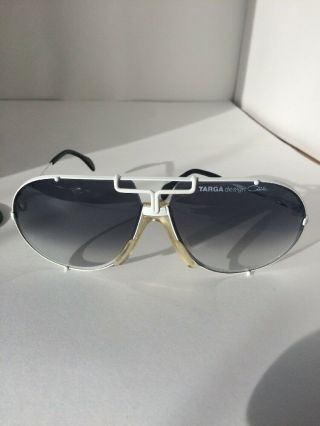 Vintage Cazal 901 Targa Design Sunglasses Germany W/case & Extra Lenses