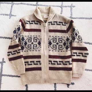 Vintage Pendleton “big Lebowski” Wool Westerly Sweater Xl Not Reissue/ Authentic