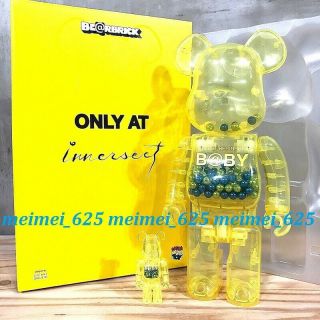 Bearbrick Medicom 2020 Innersect My First B@by Yellow Ver.  100 400 Baby