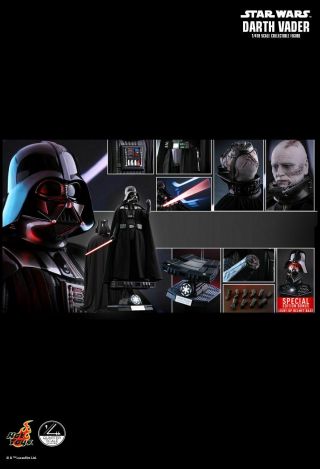 Hot Toys Star Wars Episode Vi Return Of The Jedi Rotj Qs013 1:4 Darth Vader