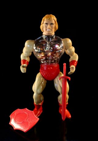 Complete Speclatron S&t Sales Hero 1984 Bootleg Motu Galaxy Warriors He - Man