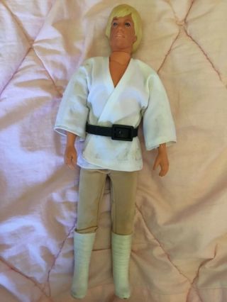 Vintage Star Wars 12 Inch Luke Skywalker Kenner 1978 Doll Action Figure