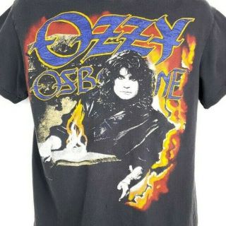 Ozzy Osbourne T Shirt Vintage 80s 1988 No Rest For The Wicked Made In Usa Large
