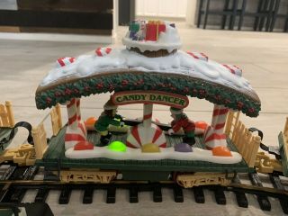 Bright Holiday Express Candy Dancer Car 386 384 Train Santa 