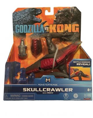 Godzilla Vs King Kong Skullcrawler With Heav Monsterverse Fast