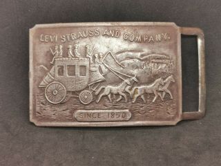 VINTAGE LEVI STRAUSS AND COMPANY BUCKLE 3