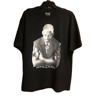 Vtg 90s 1996 Dennis Rodman Chairman Of The Boards T Shirt Chicago Bulls Sz Xl