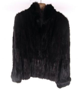 Vintage Saga Mink Fur Coat Women 