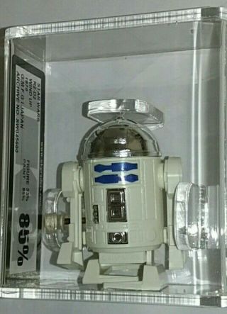 Vintage Star Wars Takara Wind Up R2 - D2 Ukg 85 Grail