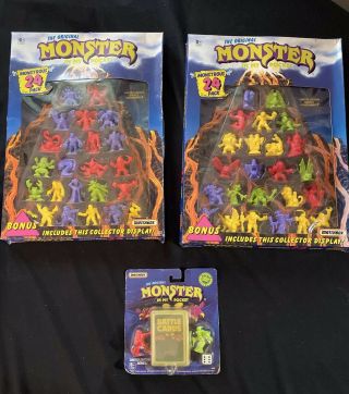 Monster In My Pocket - Limited Edition Series 1 Assortment A And B - Rare