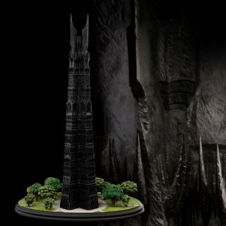 Weta Lotr The Two Towers Orthanc Black Tower Of Isengard Environment Statue